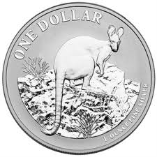 2010 Australia 1 oz Silver Kangaroo BU